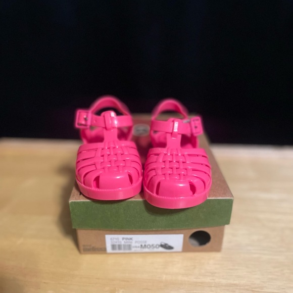 Mini Melissa pink rubber sandals - Picture 6 of 10